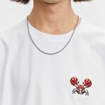 BRICKTOWN x SONIC THE HEDGEHOG // Crabmeat T-Shirt // White (X-Small)