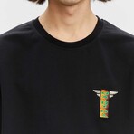 BRICKTOWN x SONIC THE HEDGEHOG // Totem T-Shirt // Black (X-Small)