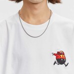 BRICKTOWN x SONIC THE HEDGEHOG // Dr. Robotnik T-Shirt // White (X-Small)