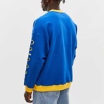 BRICKTOWN x SONIC THE HEDGEHOG // The Hedgehog Sweatshirt // Blue (X-Small)