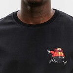 BRICKTOWN x SONIC THE HEDGEHOG // Dr. Robotnik T-Shirt // Black (X-Small)