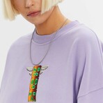 BRICKTOWN x SONIC THE HEDGEHOG // Totem Sweatshirt Violet // Violet (X-Small)