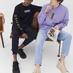 BRICKTOWN x SONIC THE HEDGEHOG // Totem Sweatshirt Violet // Violet (X-Small)