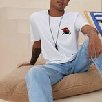 BRICKTOWN x SONIC THE HEDGEHOG // Dr. Robotnik T-Shirt // White (X-Small)