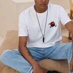 BRICKTOWN x SONIC THE HEDGEHOG // Dr. Robotnik T-Shirt // White (X-Small)