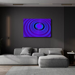 Concentric Circles (12"H x 16"W x 0.13"D)