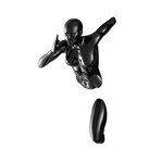 Woman Sculpture Wall Runner // 13" // Black