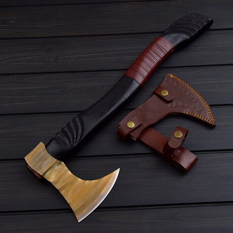 Gold Viking Axe // 7015