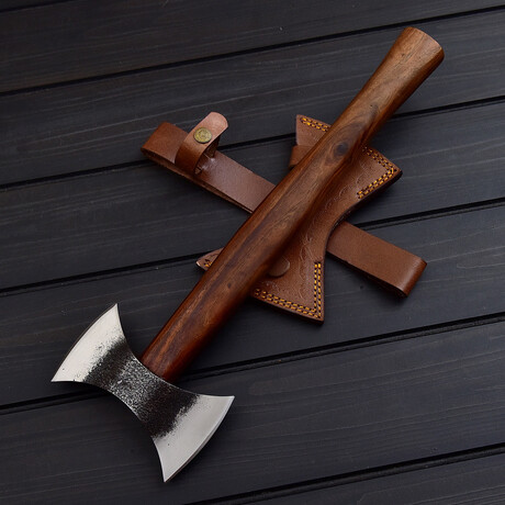 Double Head Viking Tomahawk