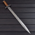 Damascus Celtic Sword // 7006
