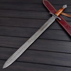 Damascus Viking Sword // 7009