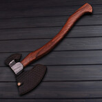 Damascus Viking Axe // 7031