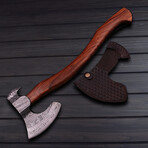 Damascus Viking Axe // 7031