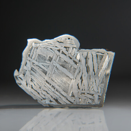 Genuine Natural Muonionalusta Meteorite Slice // 95.7 g