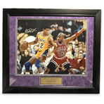 Magic Johnson // Los Angeles Lakers // Autographed Photograph + Framed