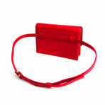 Balenciaga // Sharp X Belt Bag // Red // Pre-Owned