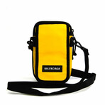 Balenciaga // Explorer Shoulder Bag // Yellow + Black // Pre-Owned