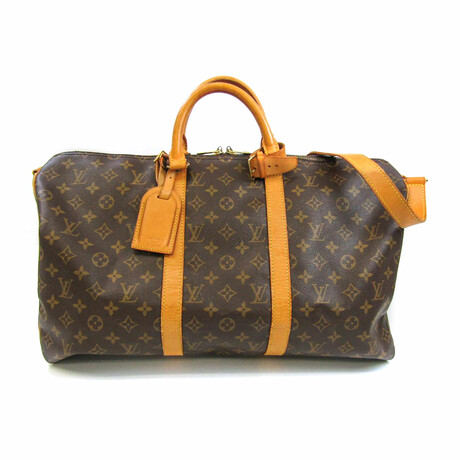 Louis Vuitton // Boston Duffle Bag // Brown Monogram // Pre-Owned