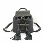 Gucci // Tassle Backpack // Black // Pre-Owned