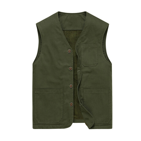 Jason Vest // Army Green (XS)