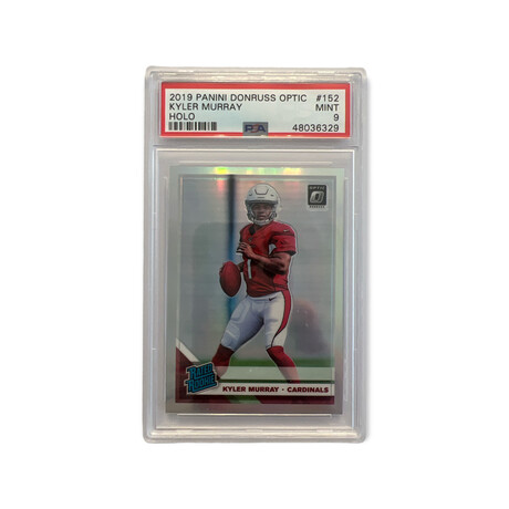 Kyler Murray // 2019 Panini Donruss Optic Rated Rookie Holo // Rookie Card // PSA 9 Mint