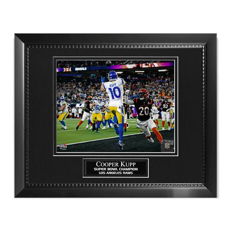 Cooper Kupp // Los Angeles Rams // Unsigned Photograph + Framed