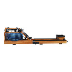 Water Rowing Machine // Brown Wood