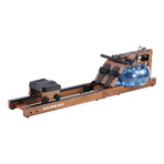 Water Rowing Machine // Brown Wood