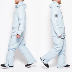 Oneskee Men's Acclimate 2 in 1 Snow Suit // Light Blue (M)