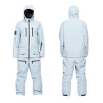 Oneskee Men's Acclimate 2 in 1 Snow Suit // Light Blue (M)