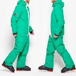 Oneskee Men's Mark VII 25k Ski Suit // Green (L)