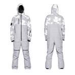 Oneskee Men's Mark VII 25k Ski Suit // Grey (XL)