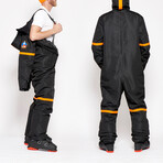 Oneskee Men's Original Pro X Snow Suit // Black Nasa (XL)