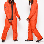 Oneskee Men's Mark VII 25k Ski Suit // Orange (S)