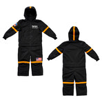 Oneskee Mini 2 in 1 Technical Snow Suit // Black Nasa (M)