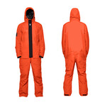 Oneskee Men's Mark VII 25k Ski Suit // Orange (S)