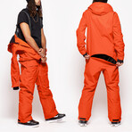 Oneskee Men's Mark VII 25k Ski Suit // Orange (L)