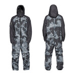 Oneskee Men's Original Pro X Snow Suit // Black Tue Dye (M)