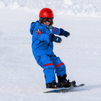 Oneskee Mini 2 in 1 Technical Snow Suit // Blue Nasa (S)