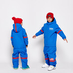 Oneskee Mini 2 in 1 Technical Snow Suit // Blue Nasa (S)