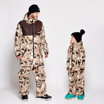 Oneskee Men's Original Pro X Snow Suit // Brown Camo (XL Short)