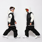 Oneskee Mini 2 in 1 Technical Snow Suit // Black (M)