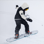 Oneskee Mini 2 in 1 Technical Snow Suit // Black (M)