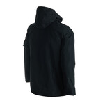 Ian Ultra Windbreaker & Raincoat // Black (S)