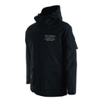 Ian Ultra Windbreaker & Raincoat // Black (S)