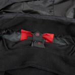 Outdoor Hooded Explorer Parka Raincoat // Red (L)