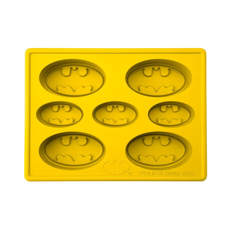 Ice Tray // Batman Emblem // Yellow