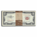 1953 C $2 Legal Tender Half Pack of 50 // Gem Uncirculated