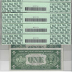 1935 A $1 Silver Certificates // 7 Consecutive Notes #440-446 // PCGS Gem New PPQ 5 X 66 and 2 X 65