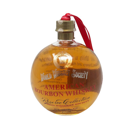 Bourbon Whiskey Ornament // 375 ml